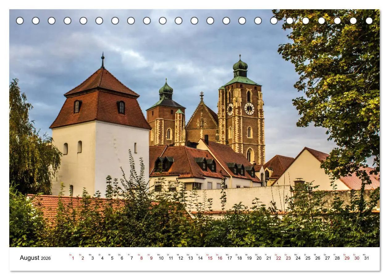 Bild: 9783457849248 | Märchenhaftes Ingolstadt (Tischkalender 2026 DIN A5 quer), CALVENDO...