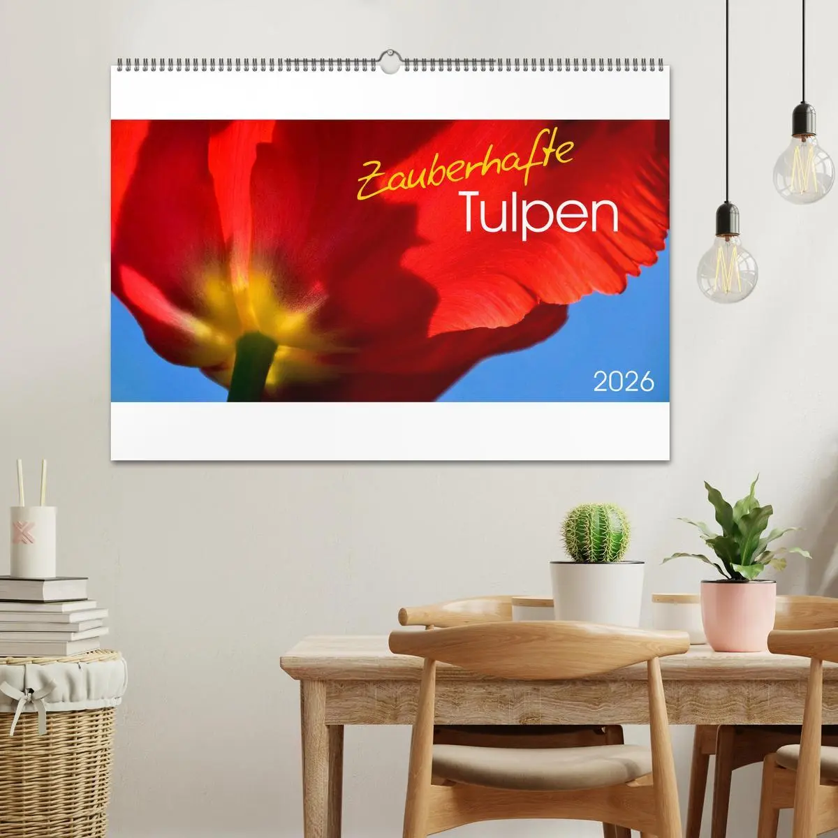 Bild: 9783457919248 | Zauberhafte Tulpen (Wandkalender 2026 DIN A2 quer), CALVENDO...
