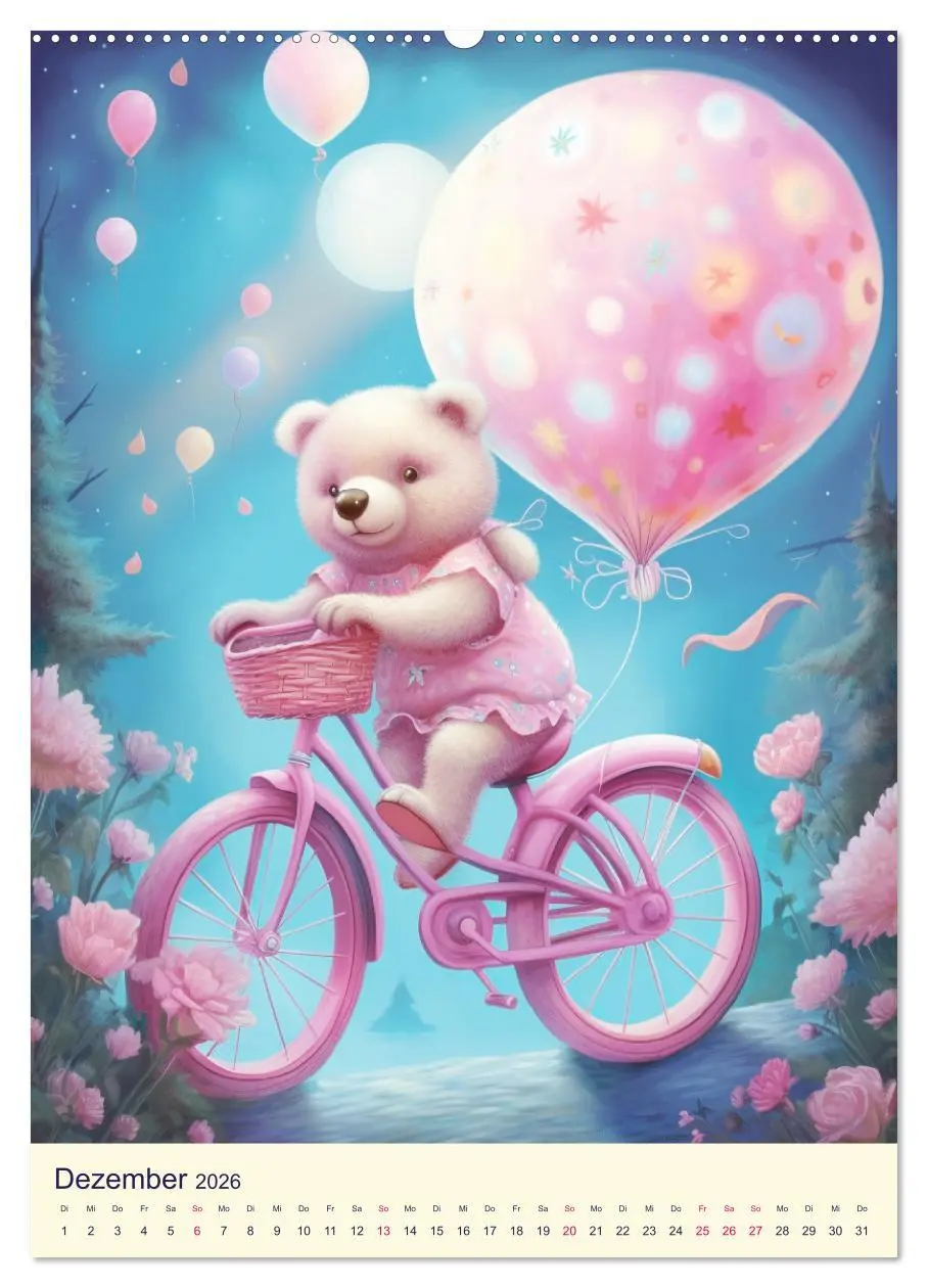Bild: 9783516319248 | Rosa Traumland. Zauberhafte Wunderwelt (Wandkalender 2026 DIN A2...