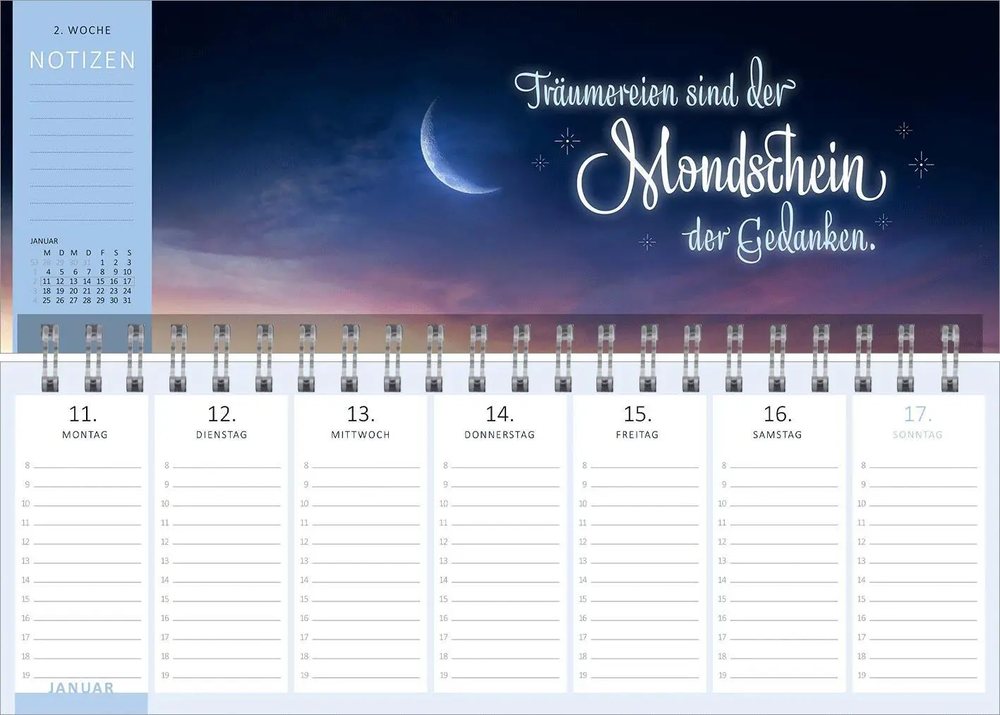 Bild: 4014489139348 | Tischkalender Mein magisches Jahr 2027 | Kalender | 128 S. | Deutsch