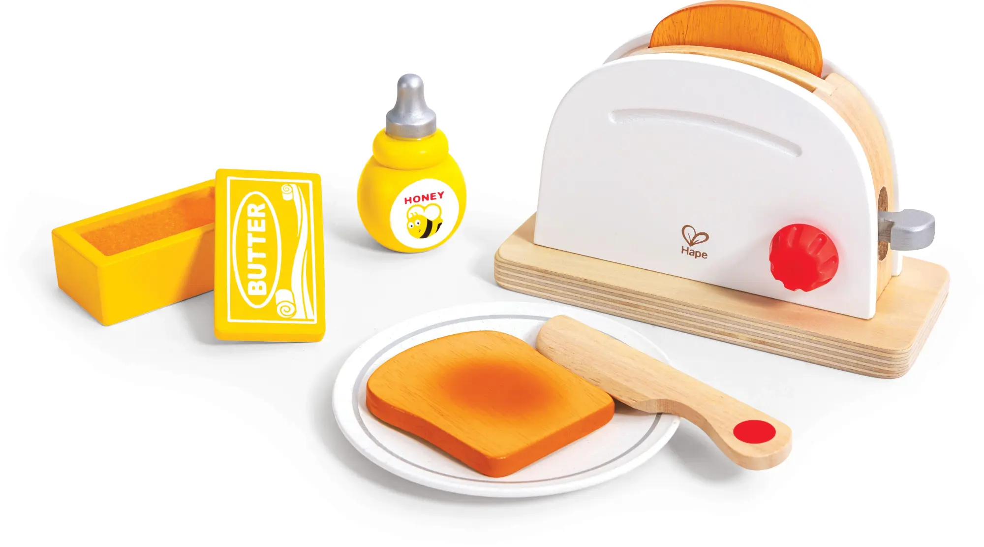 Bild: 6943478019348 | Hape - Pop- up -Toaster-Set | Toynamics Europe GmbH | E3148 | Deutsch
