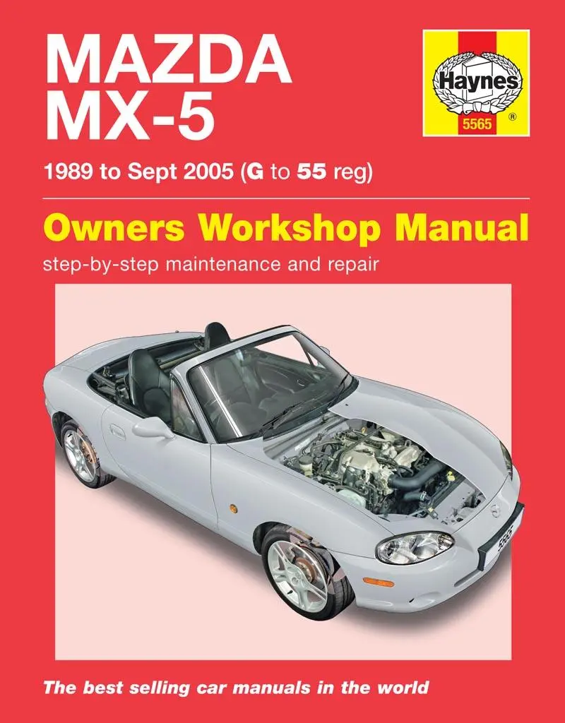 Cover: 9780857339348 | Mazda MX-5 (89 - 05) Haynes Repair Manual | Haynes Publishing | Buch Cover: 9780857339348 | Mazda MX-5 (89 - 05) Haynes Repair Manual | Haynes Publishing | Buch