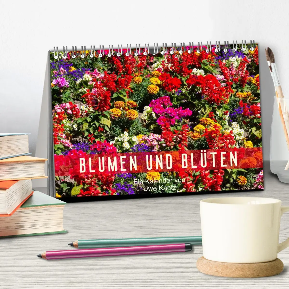 Bild: 9783516099348 | Blumen und Blüten (Tischkalender 2026 DIN A5 quer), CALVENDO...