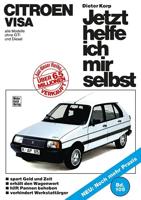 Cover: 9783879439348 | Citroen Visa | Dieter Korp (u. a.) | Taschenbuch | 280 S. | Deutsch