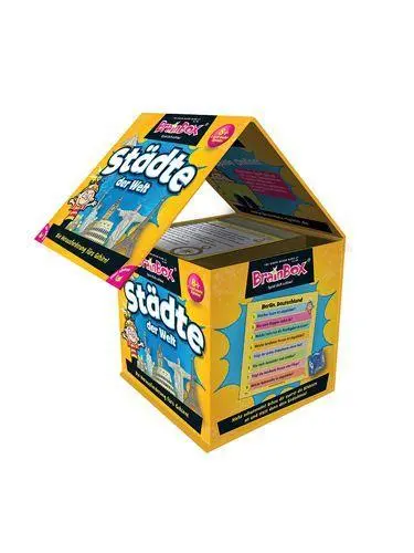 Bild: 5025822949448 | BrainBox - Städte der Welt | ab 1 Spieler, Dauer: ca. 10 Minuten
