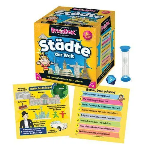 Bild: 5025822949448 | BrainBox - Städte der Welt | ab 1 Spieler, Dauer: ca. 10 Minuten
