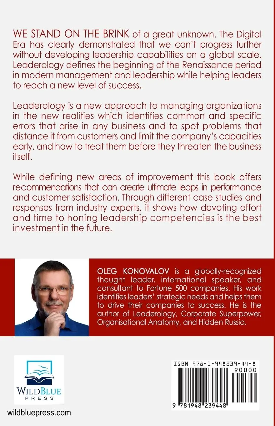 Rückseite: 9781948239448 | Leaderology | Oleg Konovalov | Taschenbuch | Englisch | 2019
