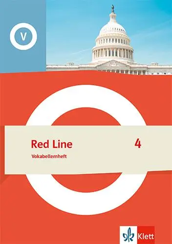 Cover: 9783125489448 | Red Line 4. Vokabellernheft Klasse 8 | Vokabellernheft Klasse 8 | 2025