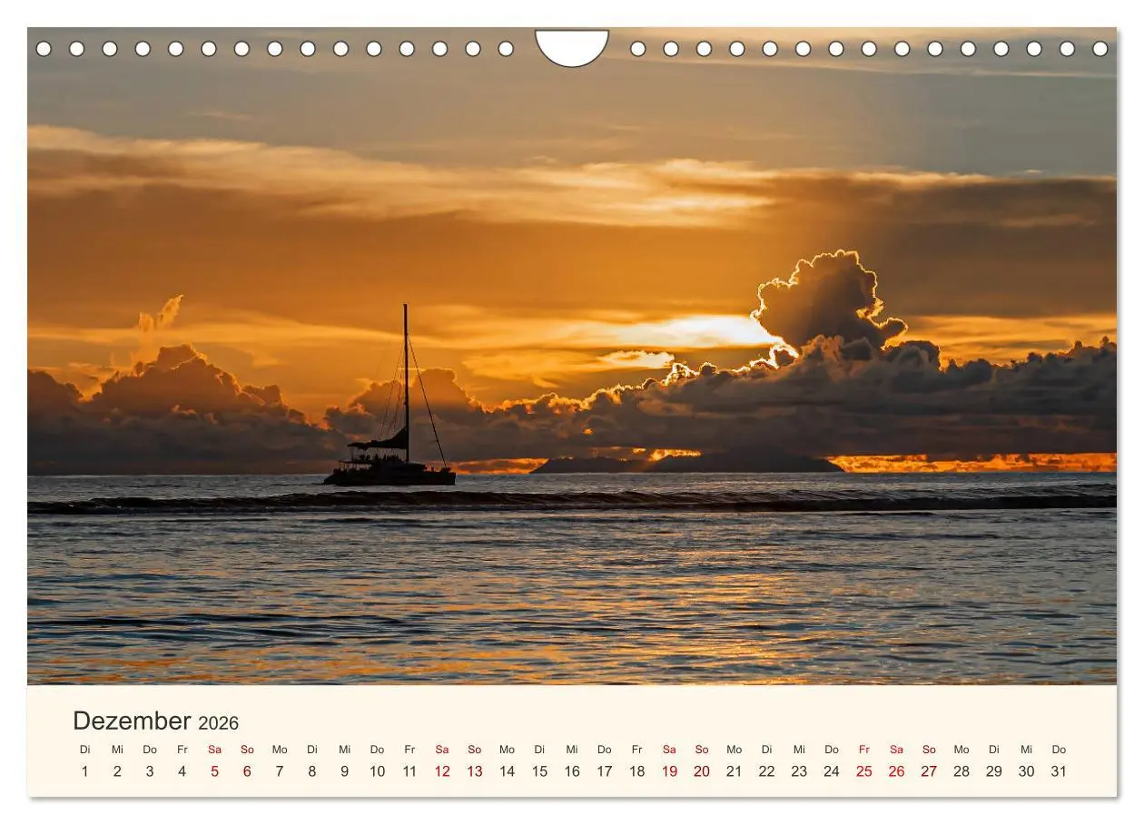 Bild: 9783457689448 | Sehnsucht Seychellen (Wandkalender 2026 DIN A4 quer), CALVENDO...