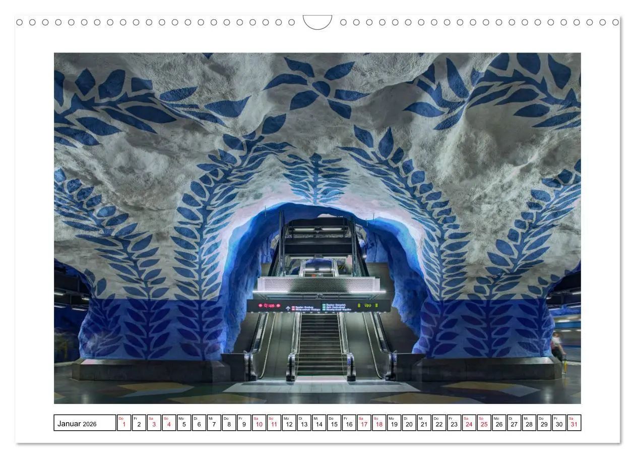 Bild: 9783457759448 | Stockholms Metrostationen - Bunte Meisterwerke im Untergrund...