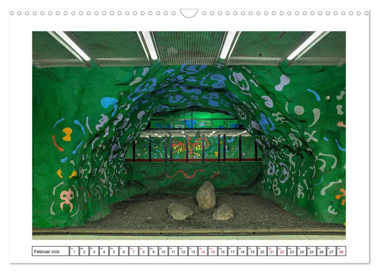 Bild: 9783457759448 | Stockholms Metrostationen - Bunte Meisterwerke im Untergrund...