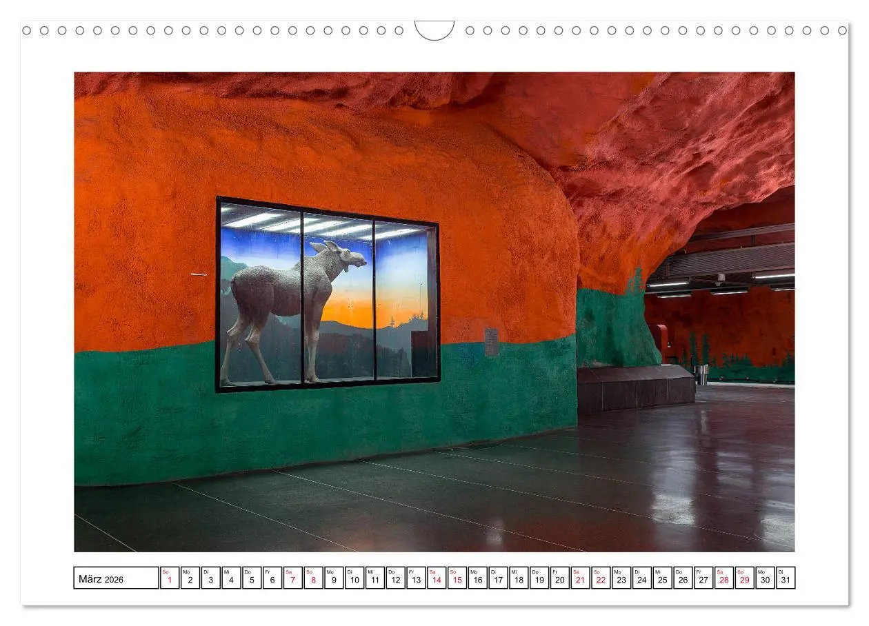 Bild: 9783457759448 | Stockholms Metrostationen - Bunte Meisterwerke im Untergrund...