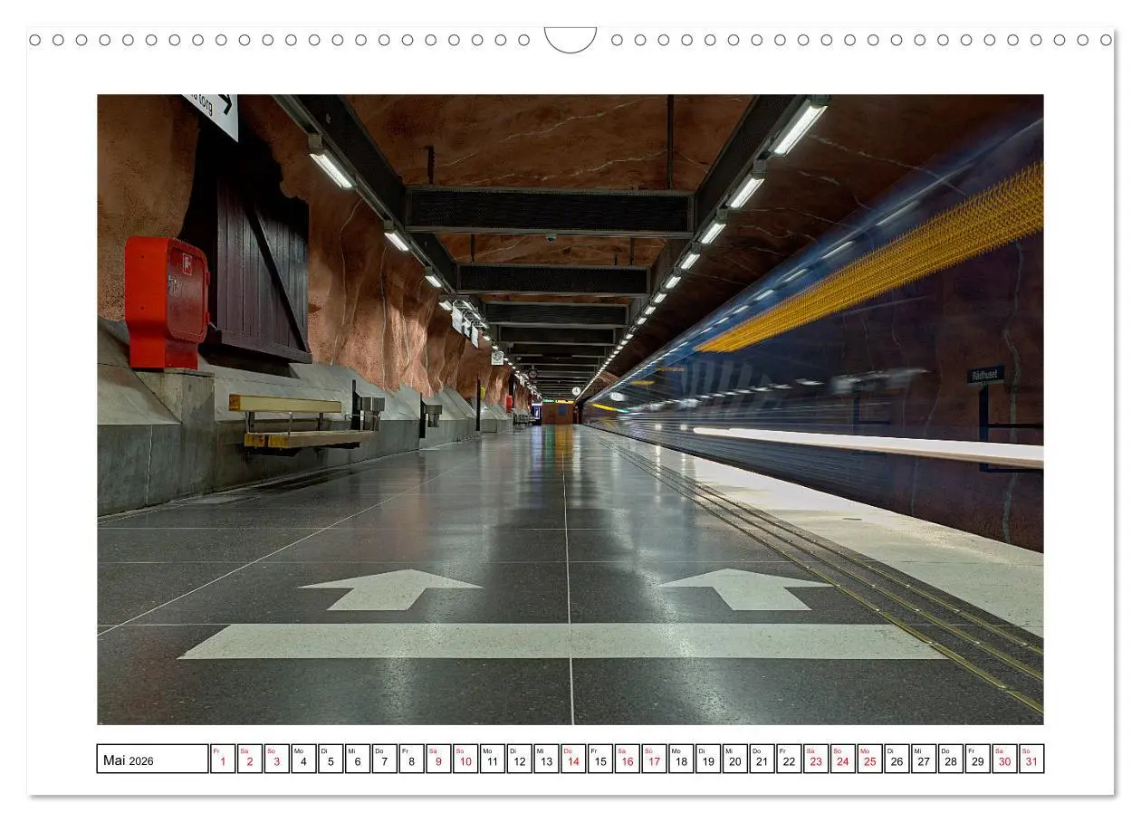 Bild: 9783457759448 | Stockholms Metrostationen - Bunte Meisterwerke im Untergrund...