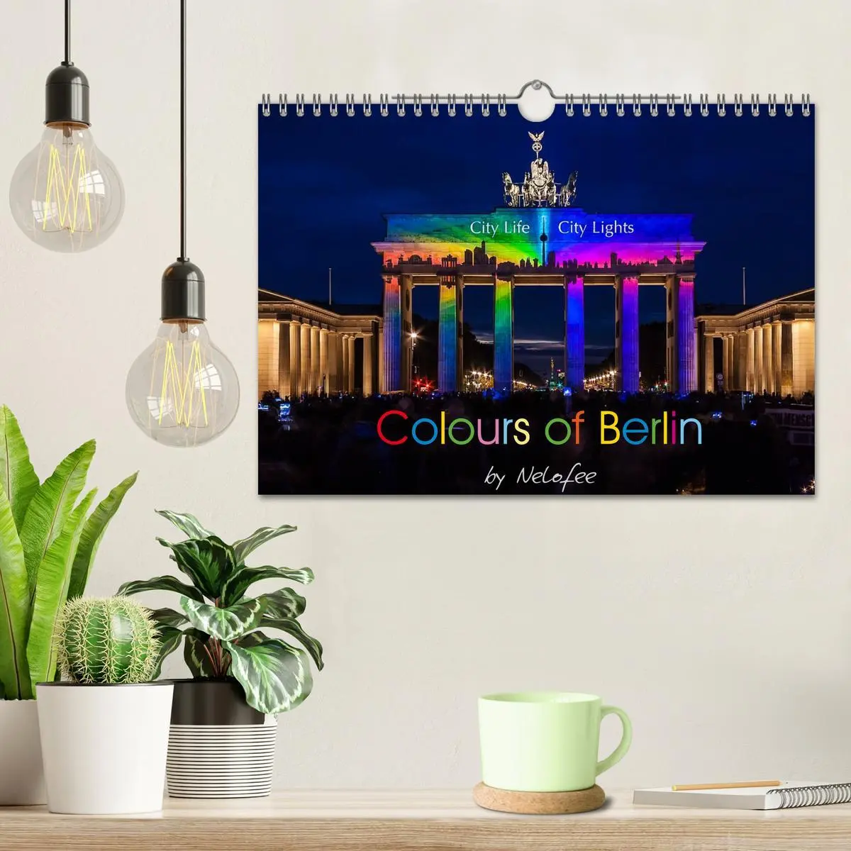 Bild: 9783516089448 | Colours of Berlin (Wandkalender 2026 DIN A4 quer), CALVENDO...