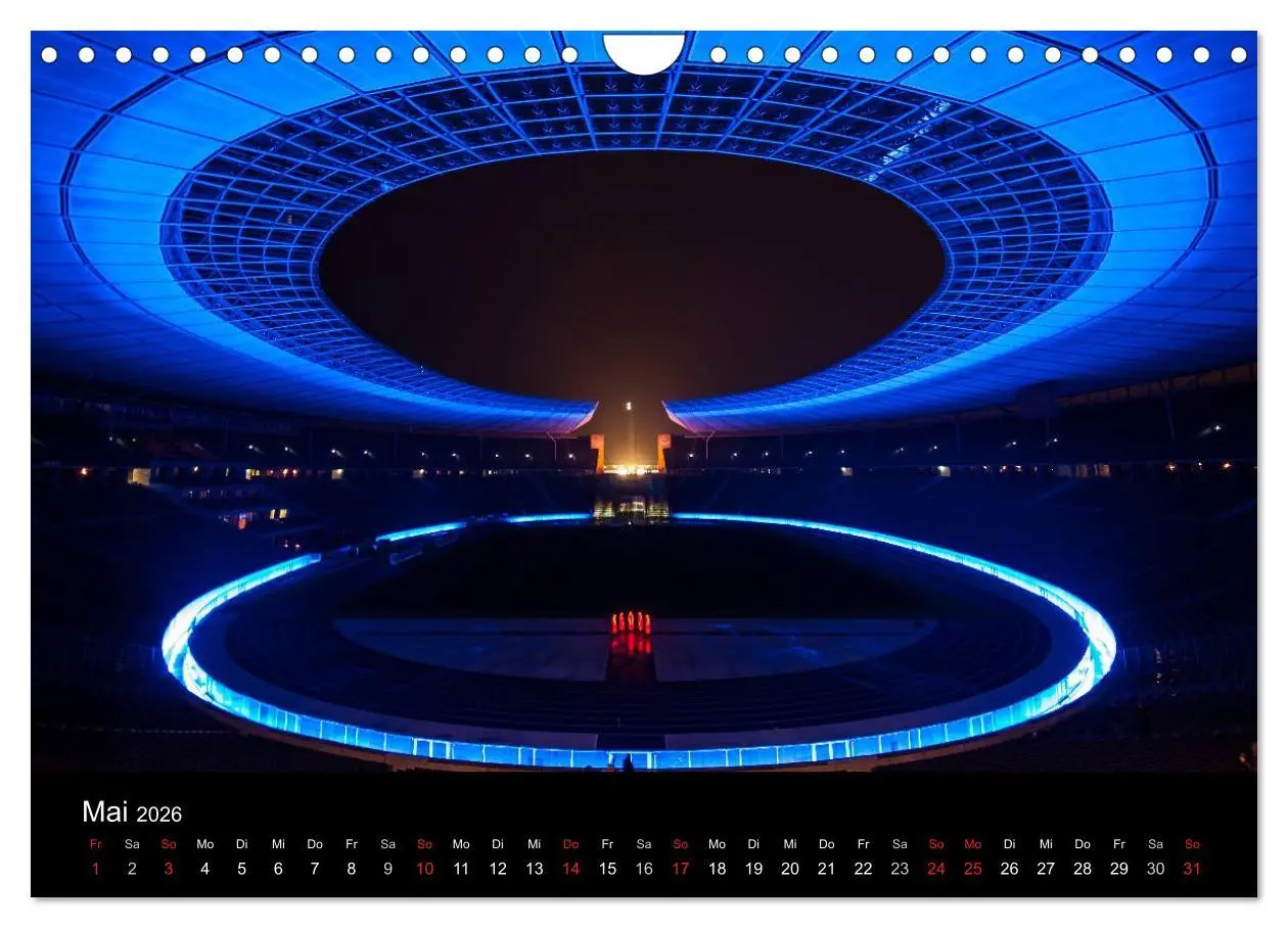 Bild: 9783516089448 | Colours of Berlin (Wandkalender 2026 DIN A4 quer), CALVENDO...