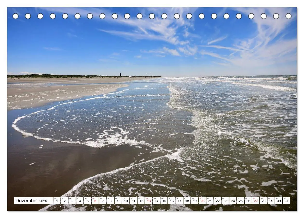 Bild: 9783516229448 | Ouddorp - Nordseeperle (Tischkalender 2026 DIN A5 quer), CALVENDO...
