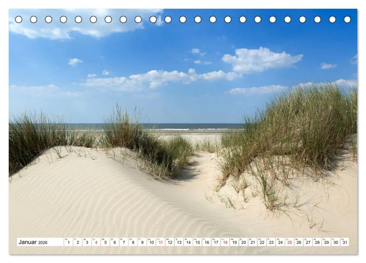 Bild: 9783516229448 | Ouddorp - Nordseeperle (Tischkalender 2026 DIN A5 quer), CALVENDO...