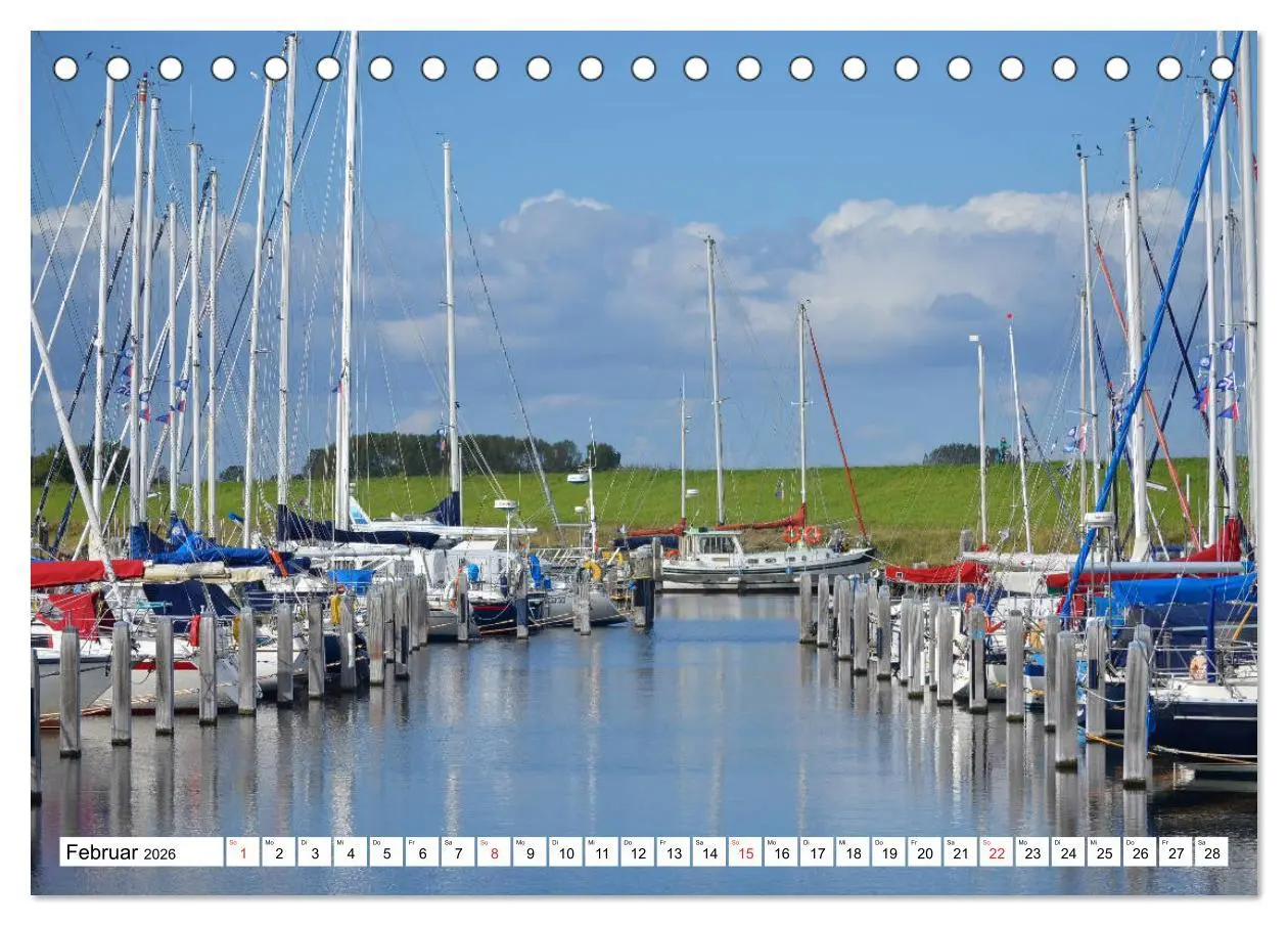 Bild: 9783516229448 | Ouddorp - Nordseeperle (Tischkalender 2026 DIN A5 quer), CALVENDO...