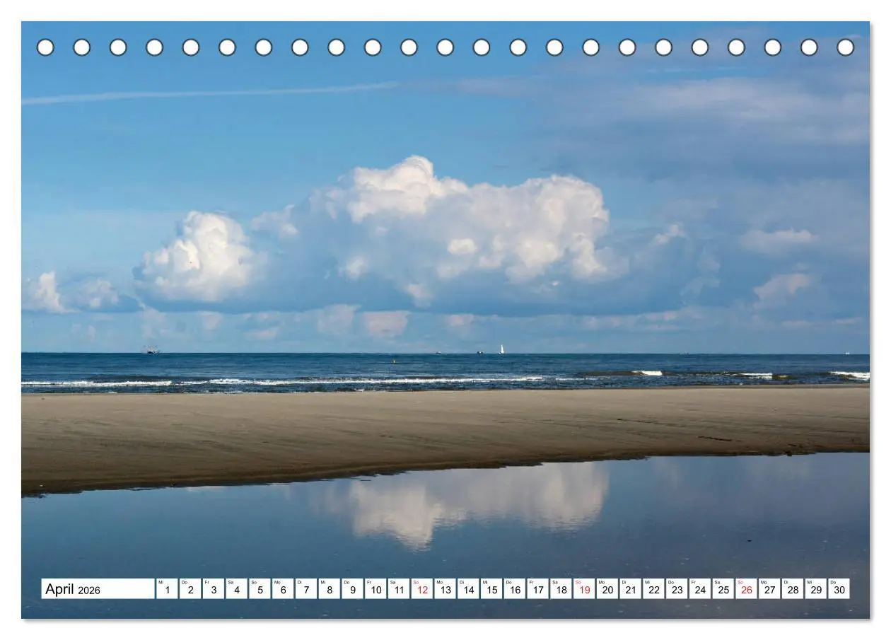 Bild: 9783516229448 | Ouddorp - Nordseeperle (Tischkalender 2026 DIN A5 quer), CALVENDO...