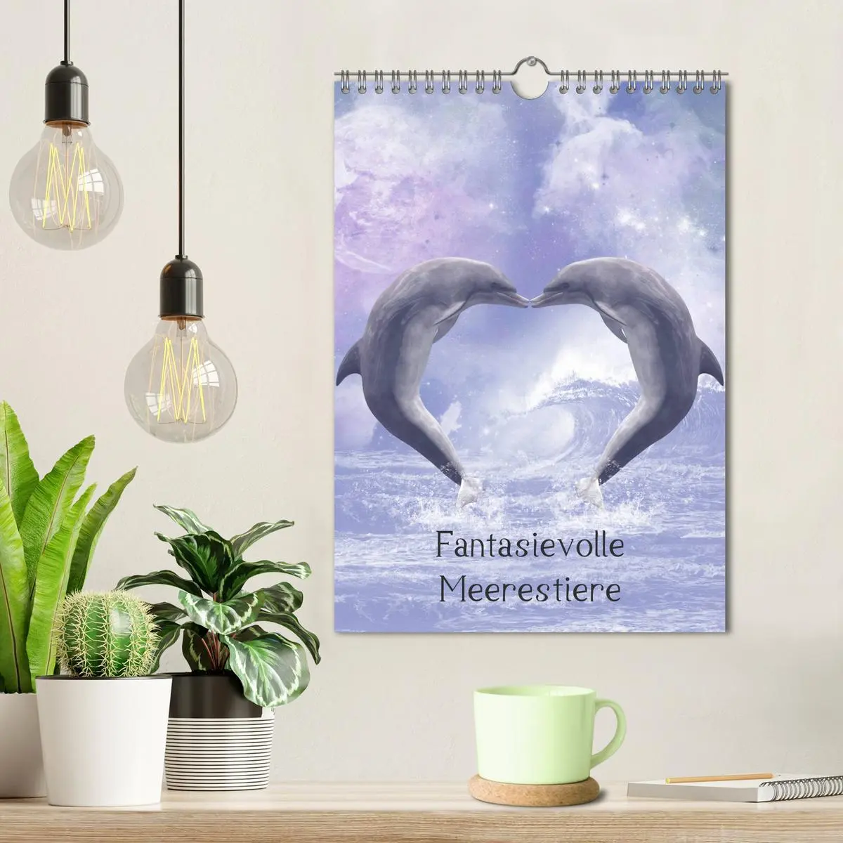 Bild: 9783516469448 | Fantasievolle Meerestiere (Wandkalender 2026 DIN A4 hoch), CALVENDO...