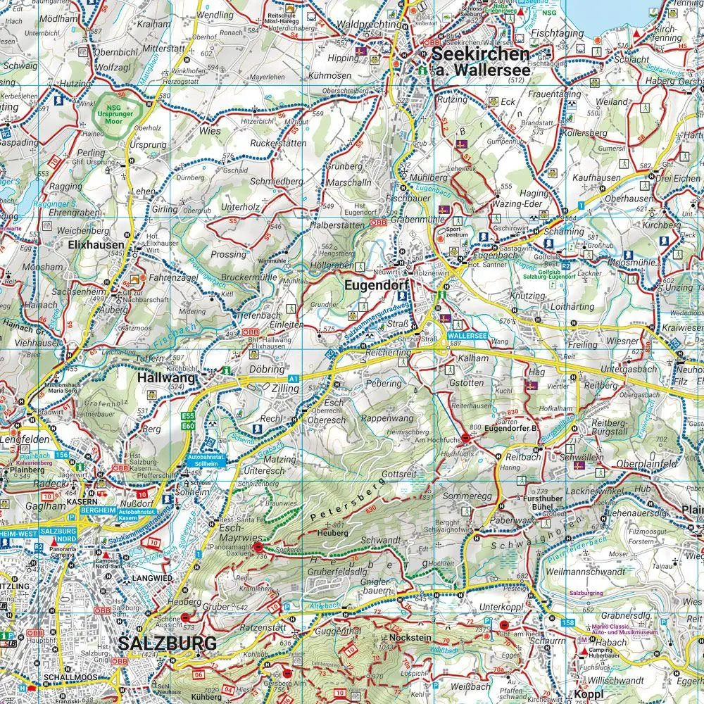 Bild: 9783707919448 | freytag &amp; berndt Wanderkarte WK 0391 Salzburger Seenland, Irrsee -...