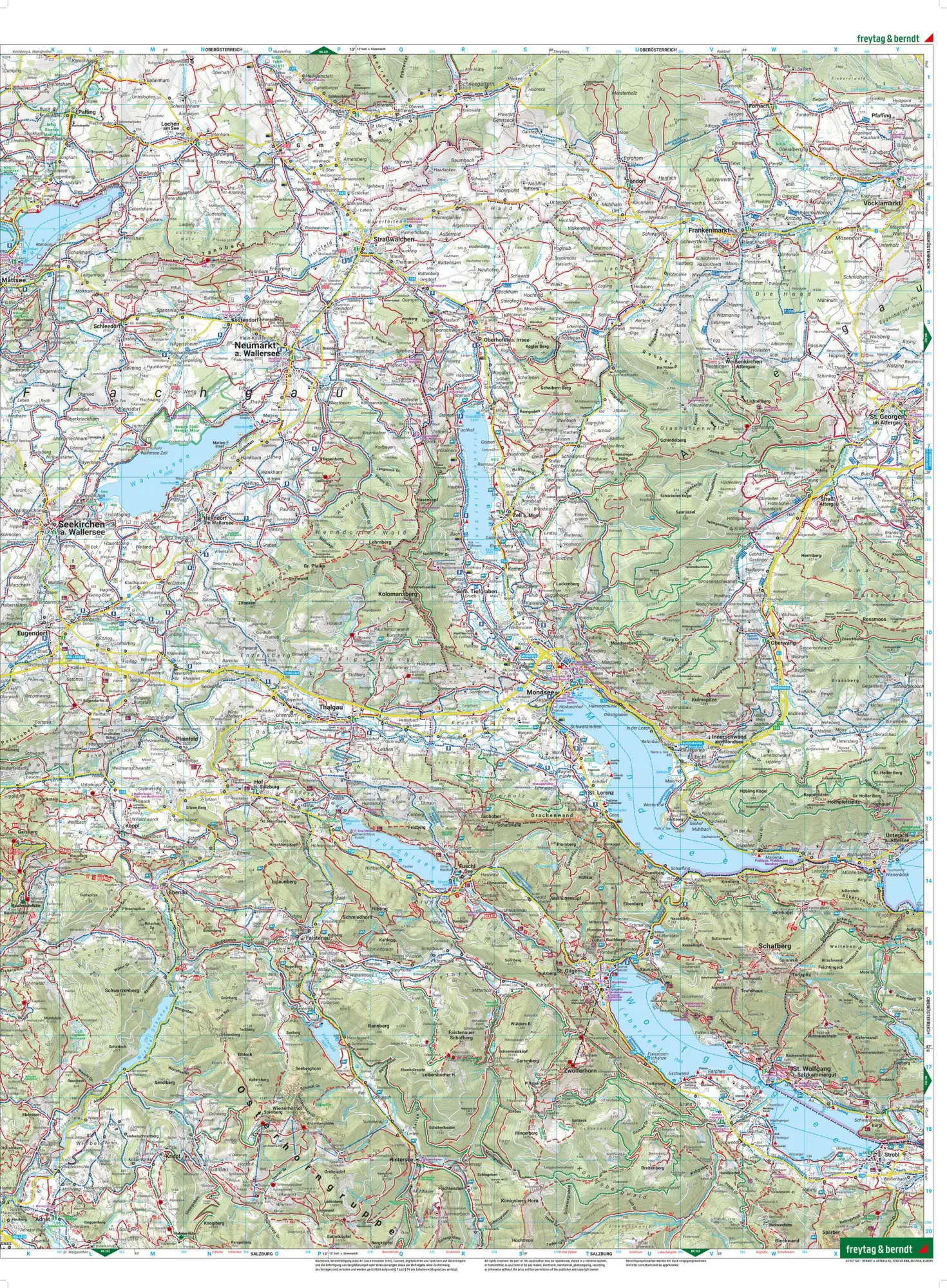 Bild: 9783707919448 | freytag &amp; berndt Wanderkarte WK 0391 Salzburger Seenland, Irrsee -...