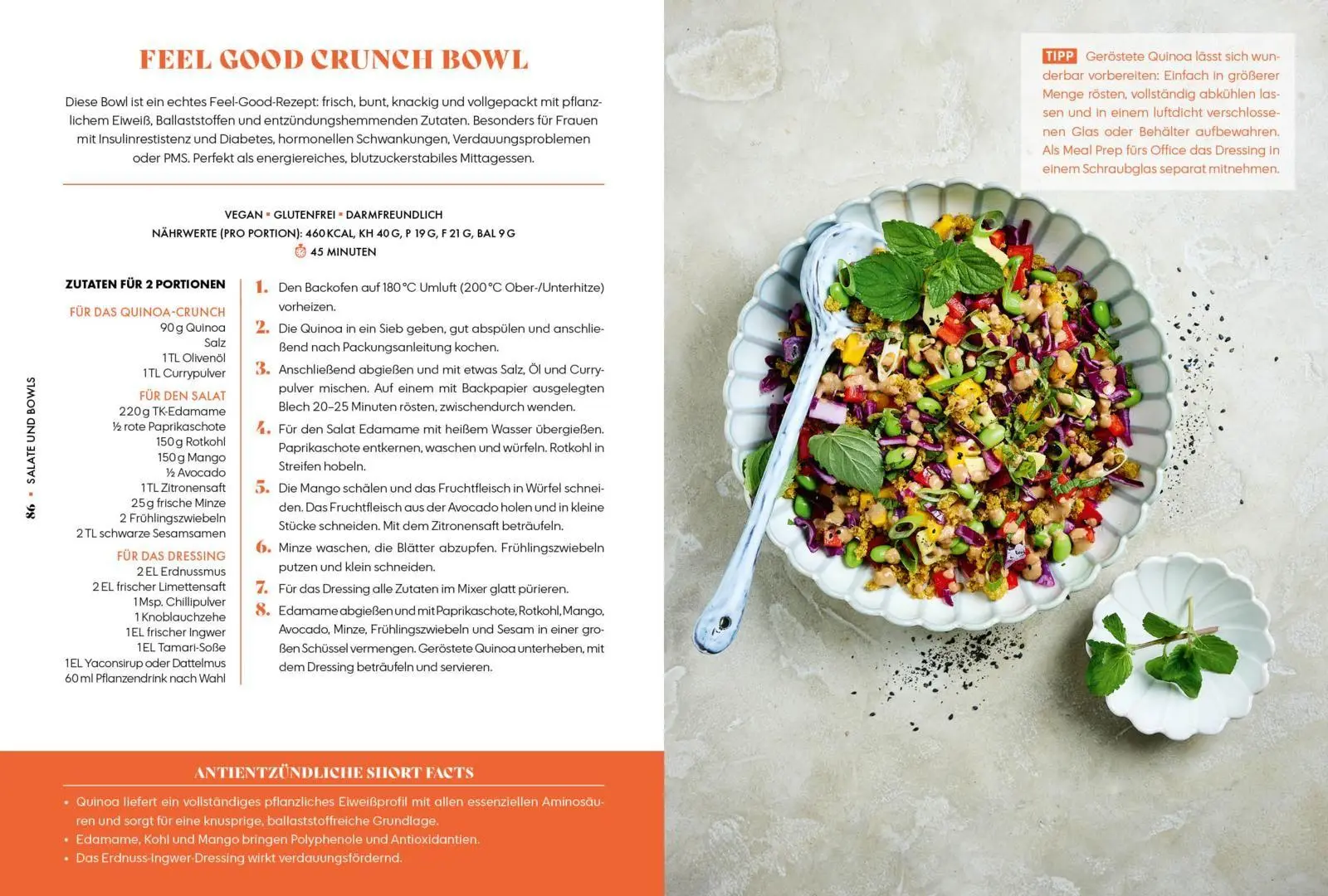 Bild: 9783742329448 | Healthy Food, Happy Me - Antientzündliche Ernährung für Frauen | Leidl