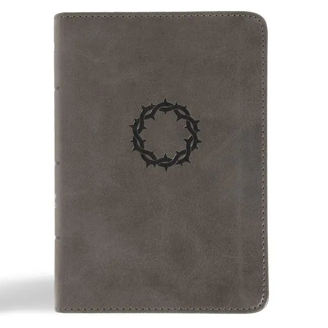 Cover: 9798384509448 | NASB Large Print Compact Reference Bible, Charcoal Leathertouch | Buch