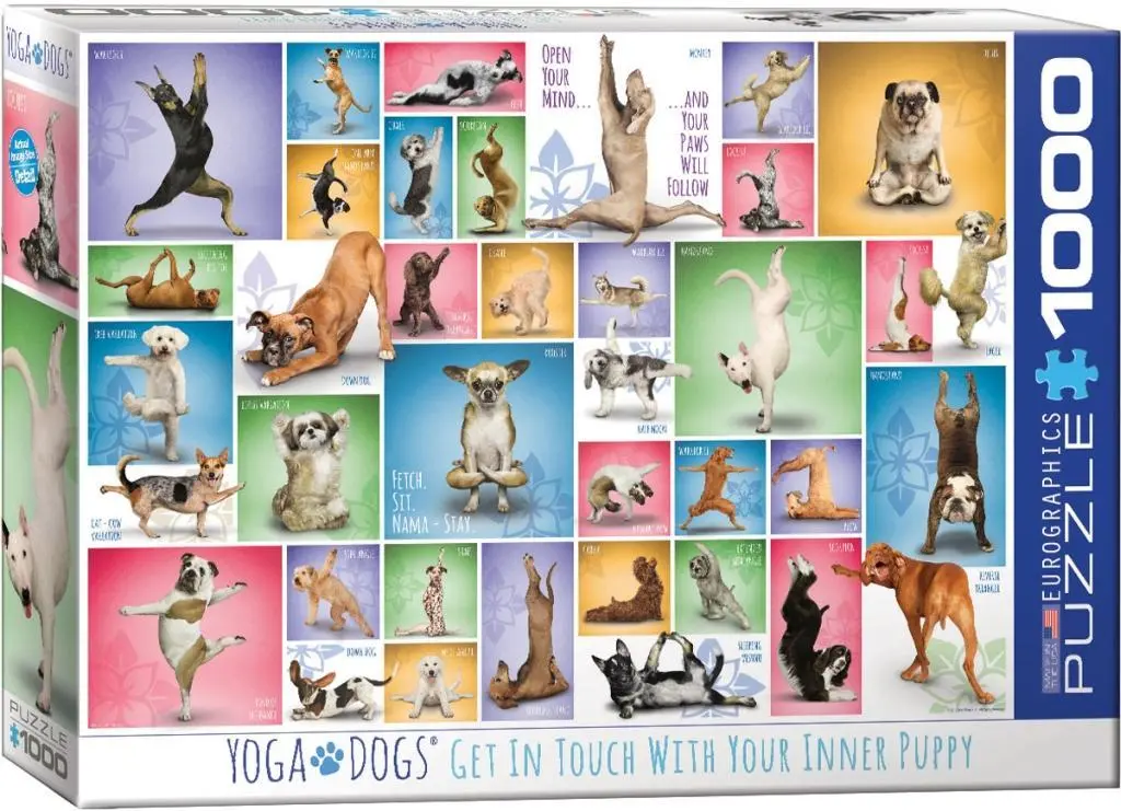 Cover: 628136609548 | Yoga Dogs | Eurographics | Puzzle | Brettspiel | Deutsch | 2023