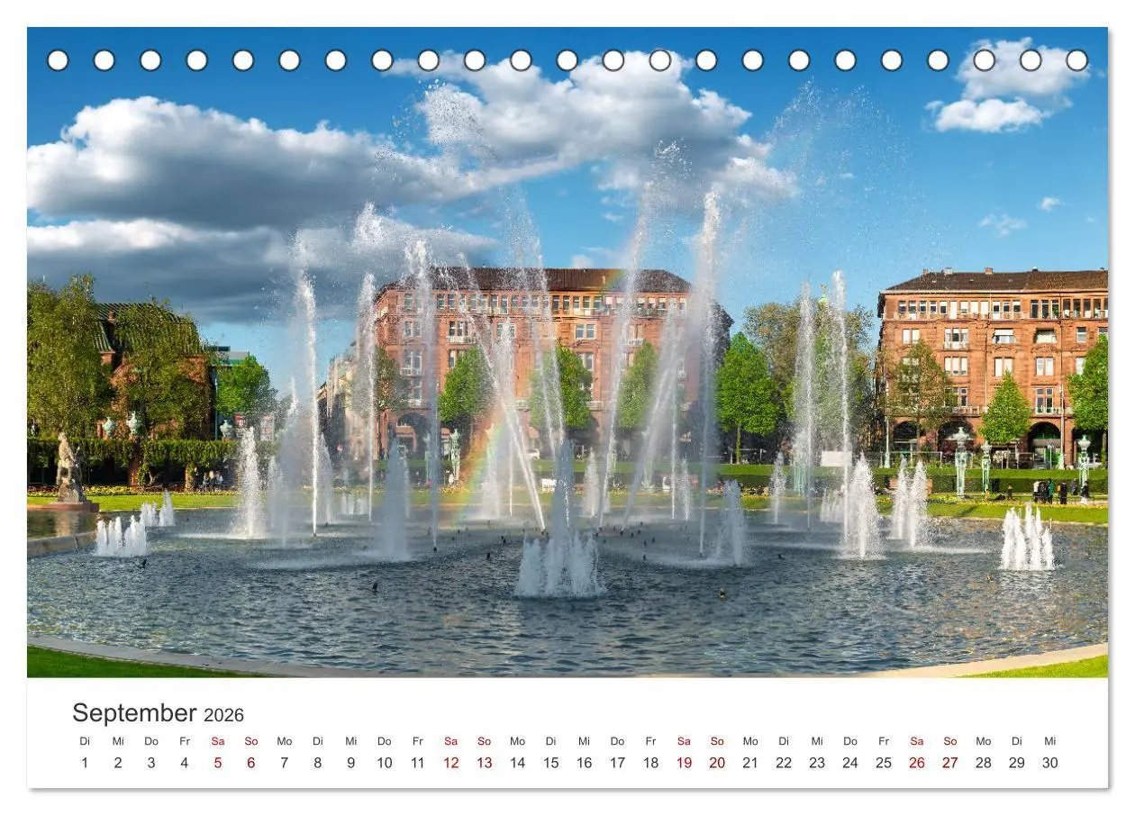 Bild: 9783457369548 | Der Mannheimer Wasserturm (Tischkalender 2026 DIN A5 quer),...