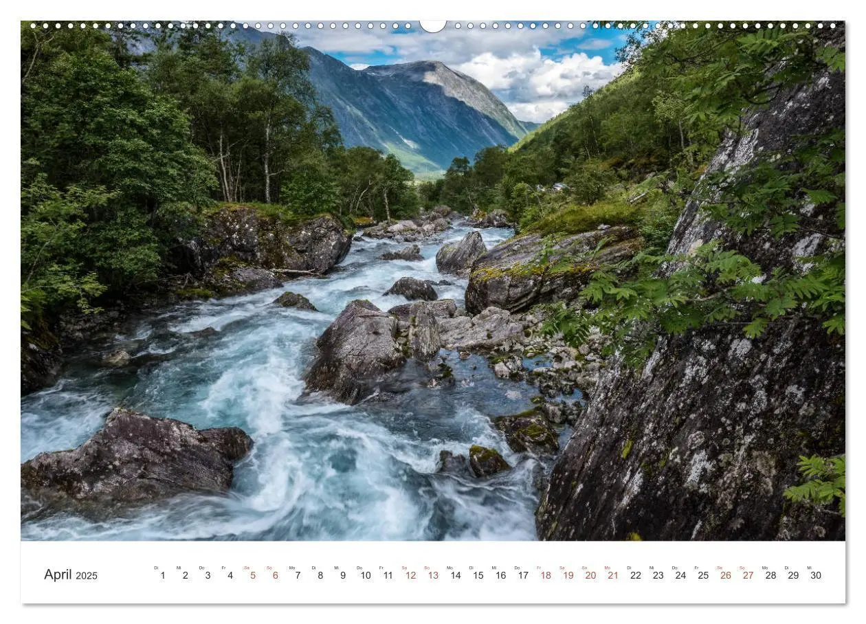 Bild: 9783435339648 | Nordland - Die Weite Skandinaviens (Wandkalender 2025 DIN A2 quer),...