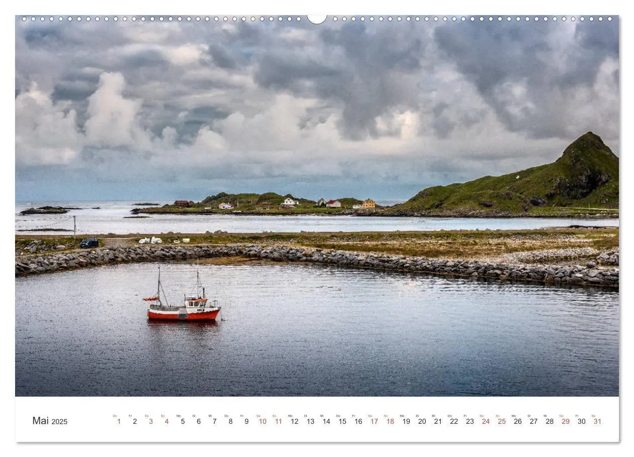 Bild: 9783435339648 | Nordland - Die Weite Skandinaviens (Wandkalender 2025 DIN A2 quer),...