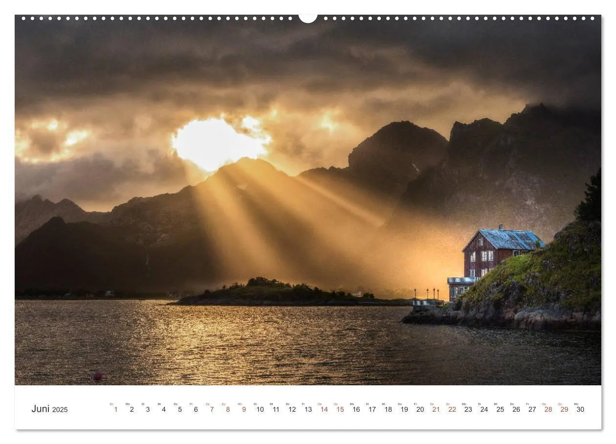 Bild: 9783435339648 | Nordland - Die Weite Skandinaviens (Wandkalender 2025 DIN A2 quer),...