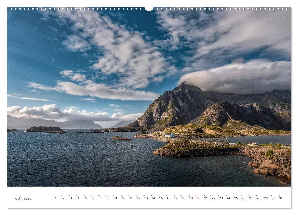Bild: 9783435339648 | Nordland - Die Weite Skandinaviens (Wandkalender 2025 DIN A2 quer),...
