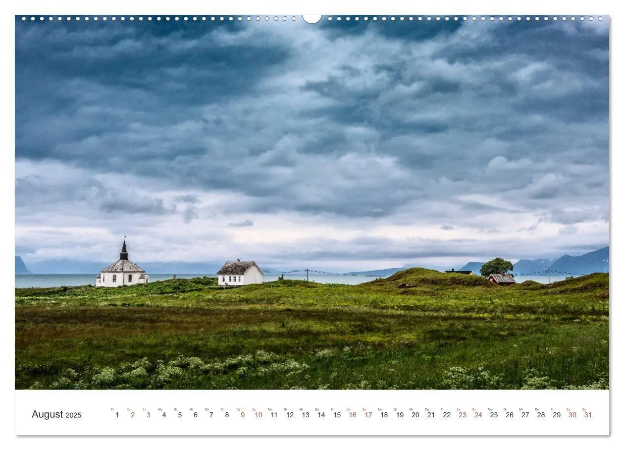 Bild: 9783435339648 | Nordland - Die Weite Skandinaviens (Wandkalender 2025 DIN A2 quer),...