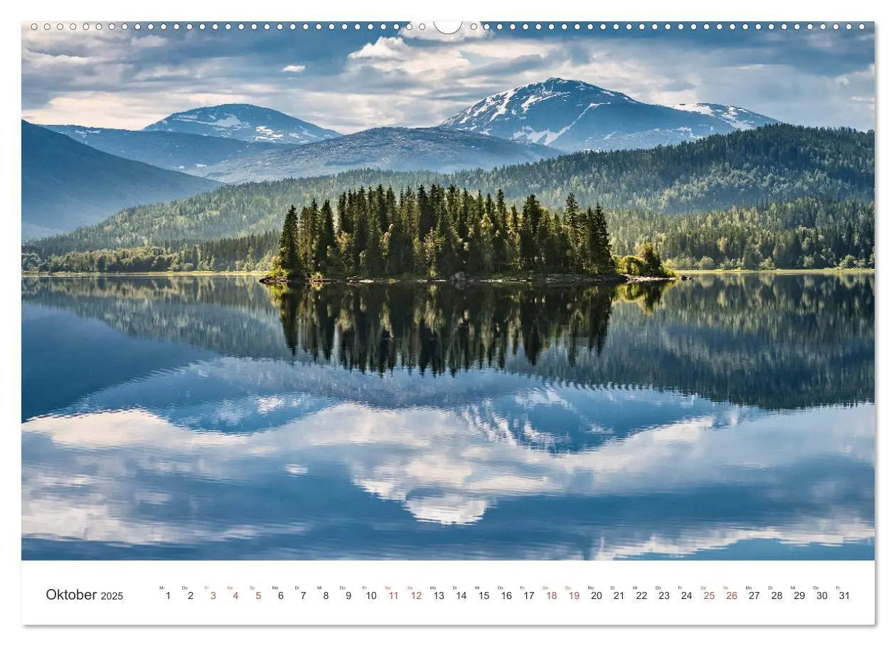 Bild: 9783435339648 | Nordland - Die Weite Skandinaviens (Wandkalender 2025 DIN A2 quer),...