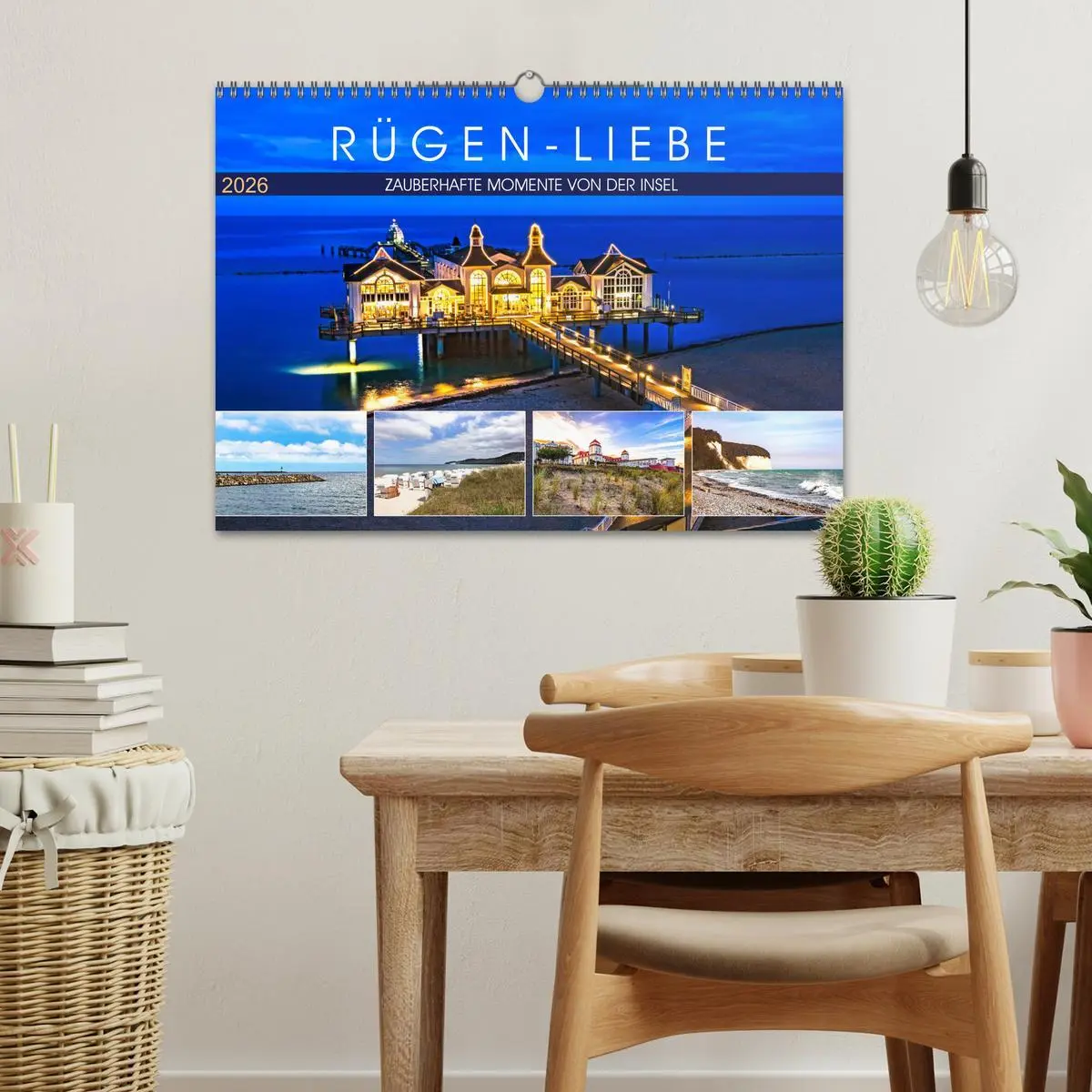 Bild: 9783457739648 | RÜGEN-LIEBE (Wandkalender 2026 DIN A3 quer), CALVENDO Monatskalender