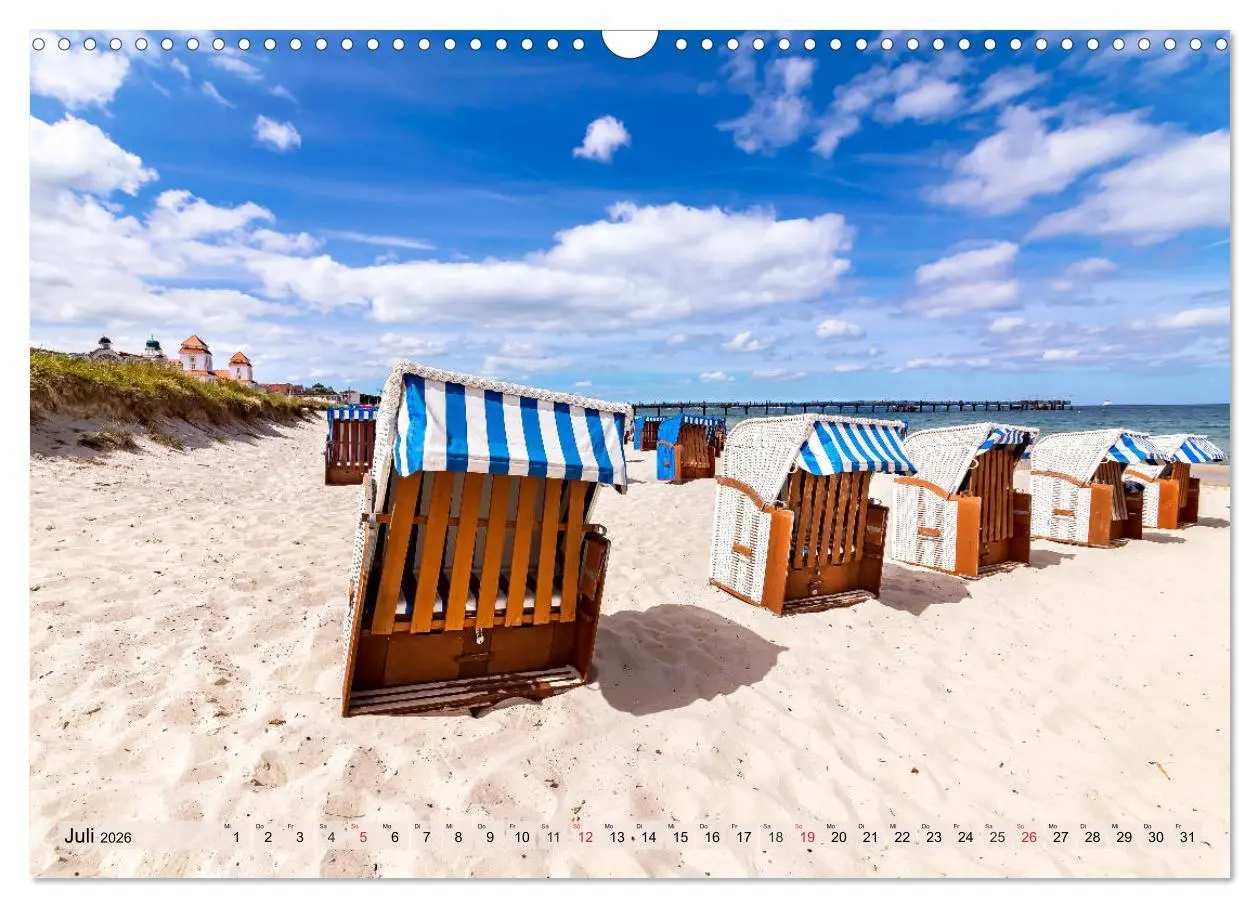 Bild: 9783457739648 | RÜGEN-LIEBE (Wandkalender 2026 DIN A3 quer), CALVENDO Monatskalender