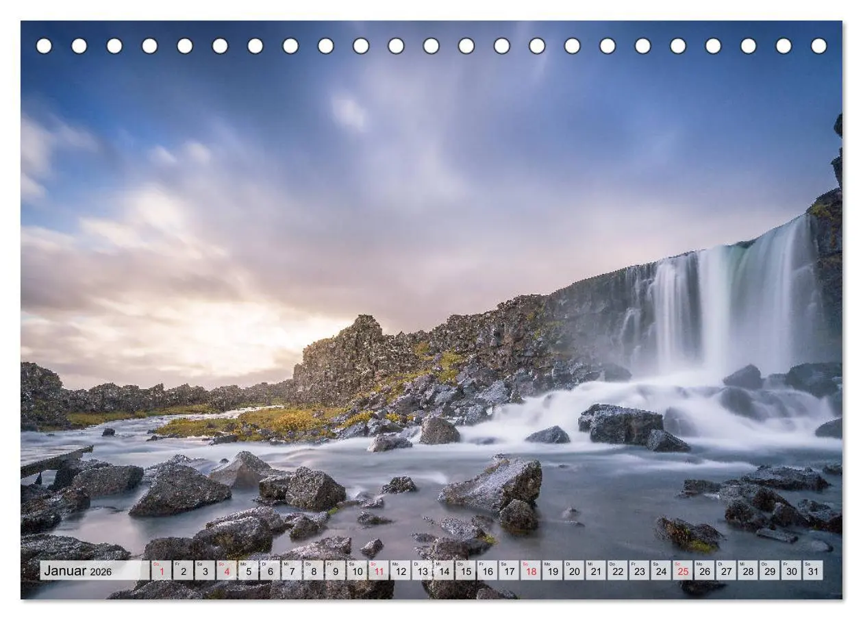 Bild: 9783457809648 | Island - Augenblicke 2026 (Tischkalender 2026 DIN A5 quer),...