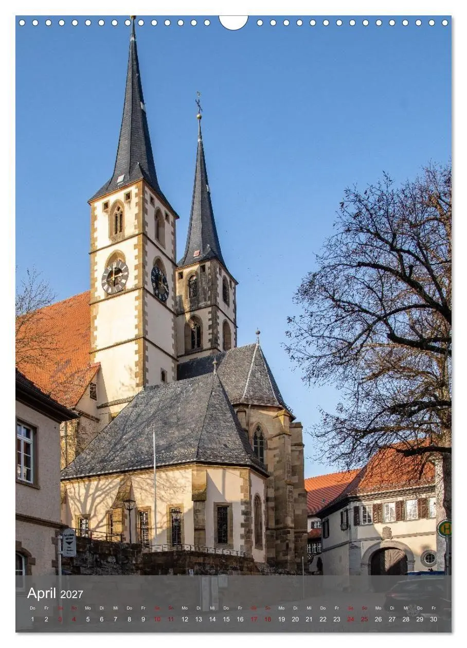 Bild: 9783516759648 | Deutschlands schönste Altstadt - Bad Wimpfen (Wandkalender 2027 DIN...
