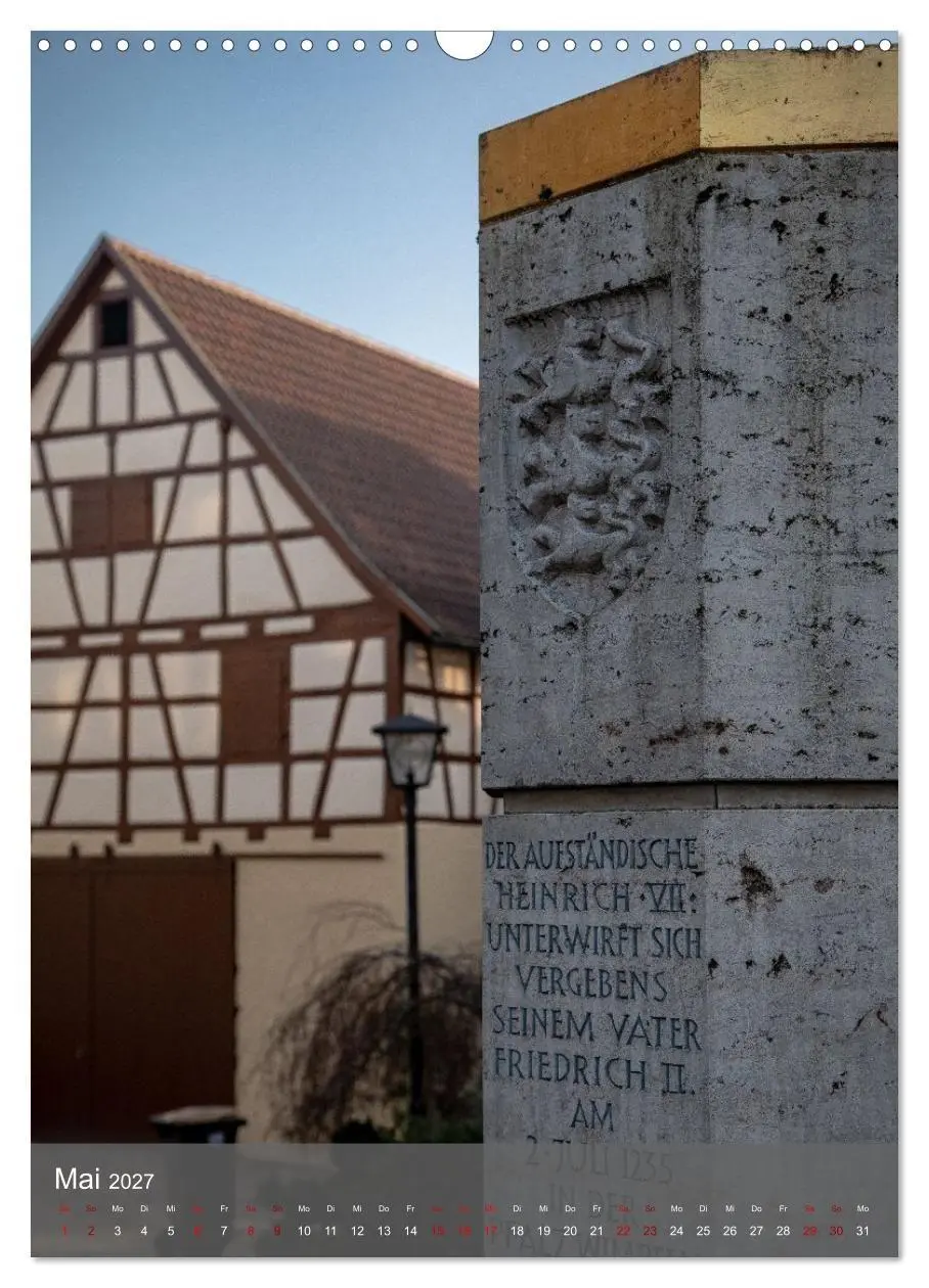 Bild: 9783516759648 | Deutschlands schönste Altstadt - Bad Wimpfen (Wandkalender 2027 DIN...