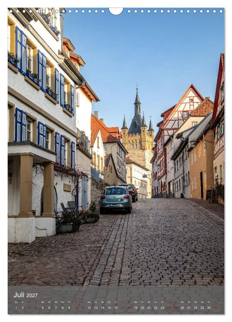 Bild: 9783516759648 | Deutschlands schönste Altstadt - Bad Wimpfen (Wandkalender 2027 DIN...