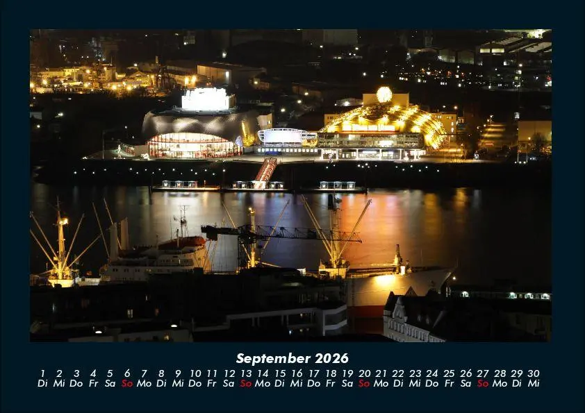Bild: 9783695409648 | Hamburg 2026 Fotokalender DIN A4 | Tobias Becker | Kalender | Deutsch