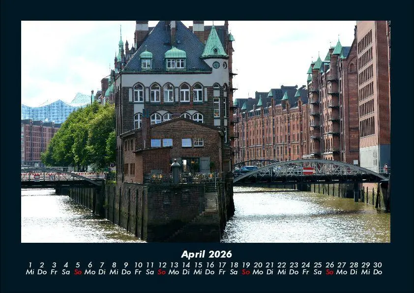 Bild: 9783695409648 | Hamburg 2026 Fotokalender DIN A4 | Tobias Becker | Kalender | Deutsch
