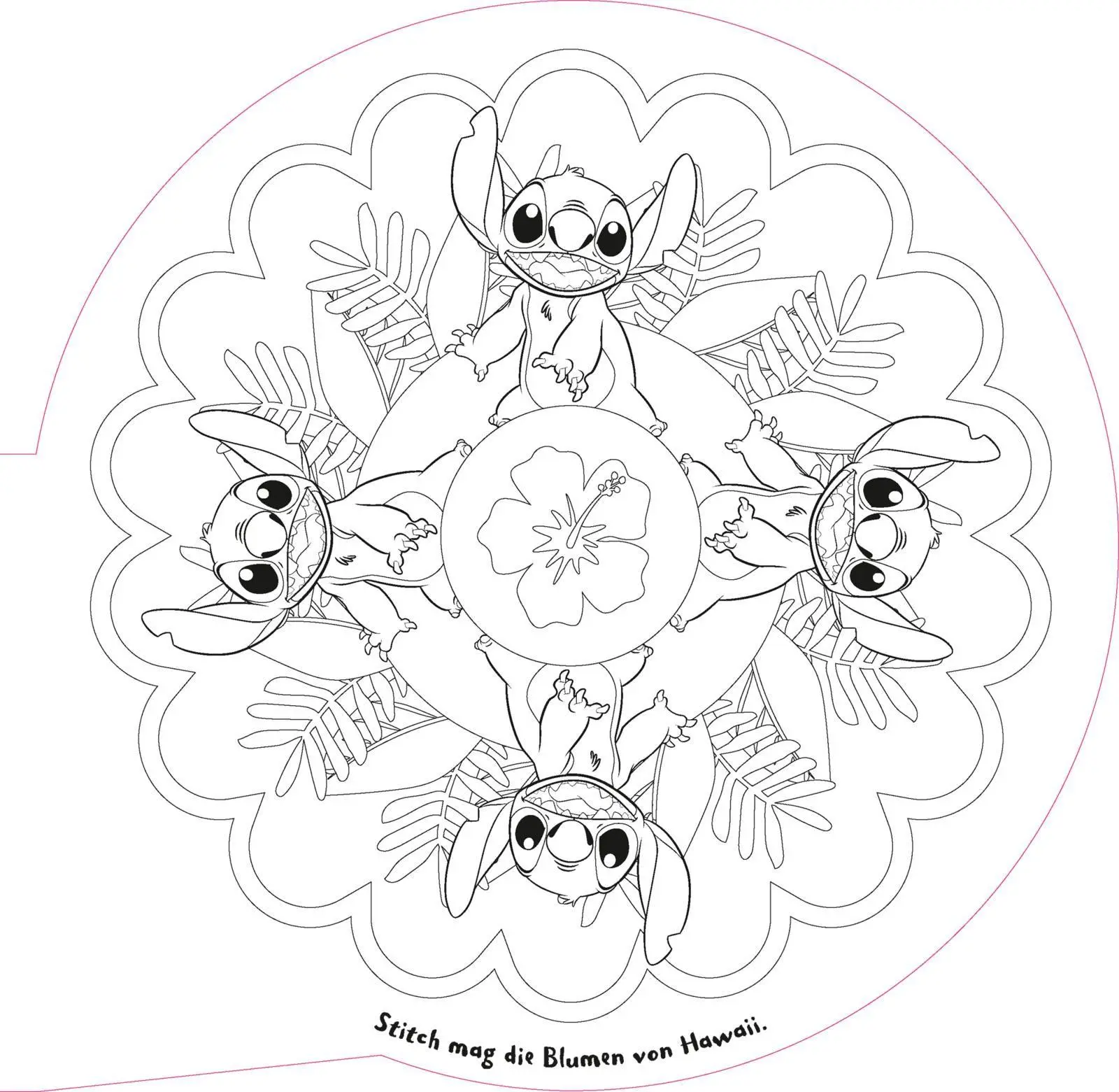 Bild: 9783845129648 | Disney Kreative Beschäftigung: Stitch: Mandala-Malspaß | Taschenbuch