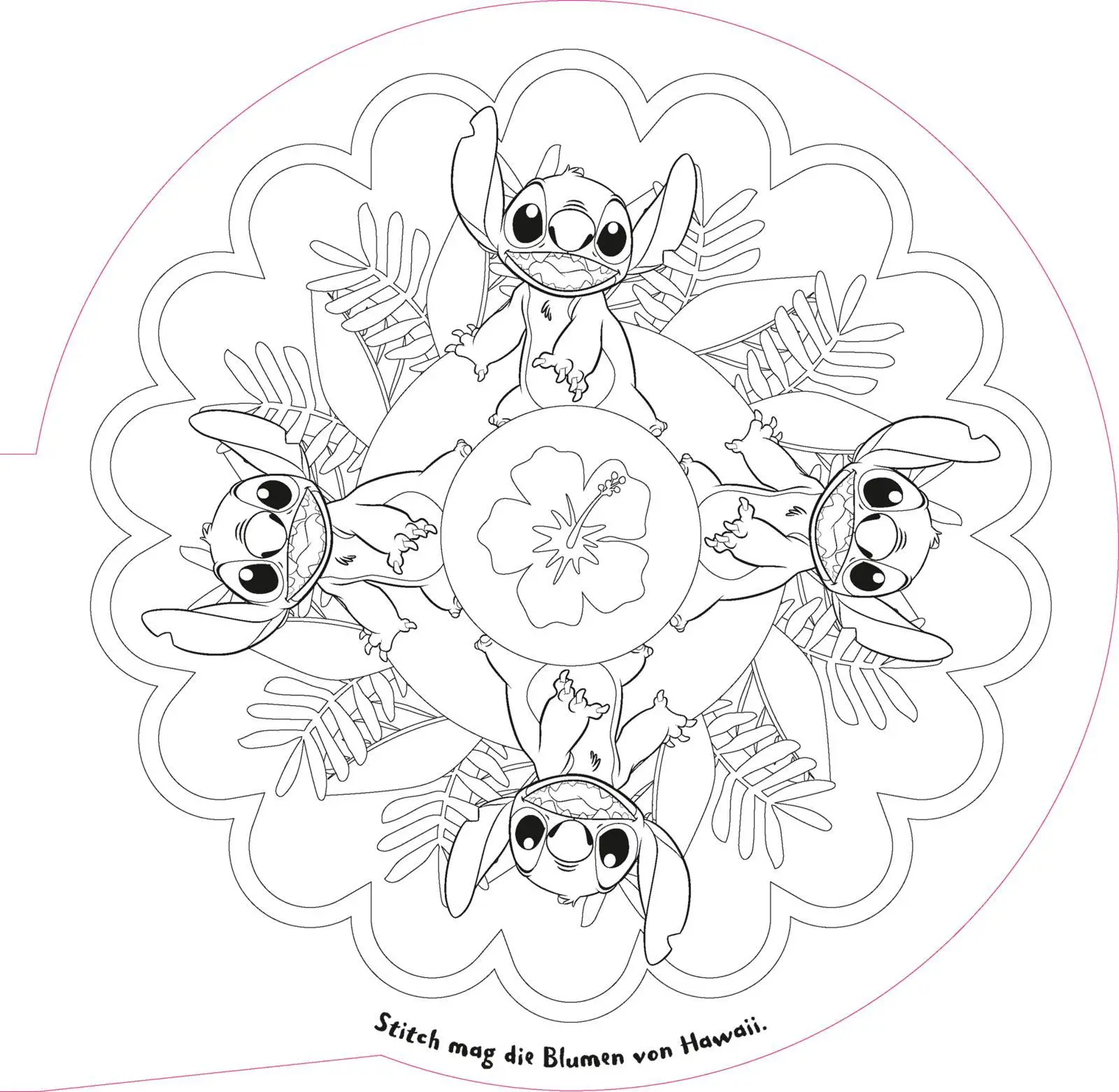 Bild: 9783845129648 | Disney Kreative Beschäftigung: Stitch: Mandala-Malspaß | Taschenbuch