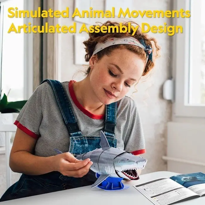 Bild: 7640409429748 | CUBICFUN - 3D Puzzle Weißer Hai 72 Teile | Spiel | 661098 | 2025