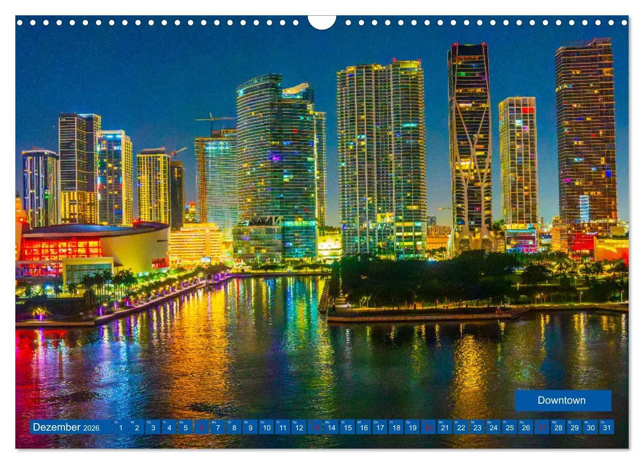 Bild: 9783457349748 | Kunterbuntes Miami (Wandkalender 2026 DIN A3 quer), CALVENDO...
