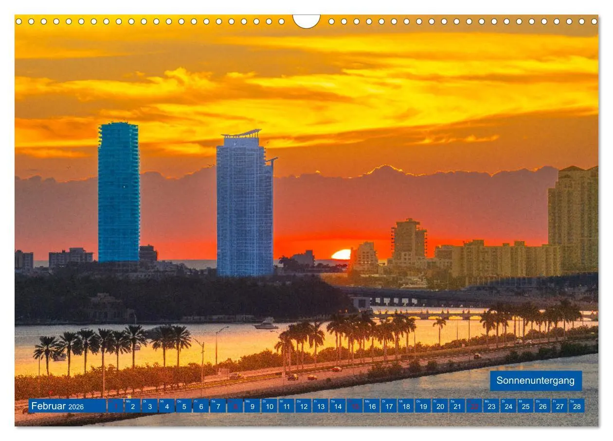 Bild: 9783457349748 | Kunterbuntes Miami (Wandkalender 2026 DIN A3 quer), CALVENDO...