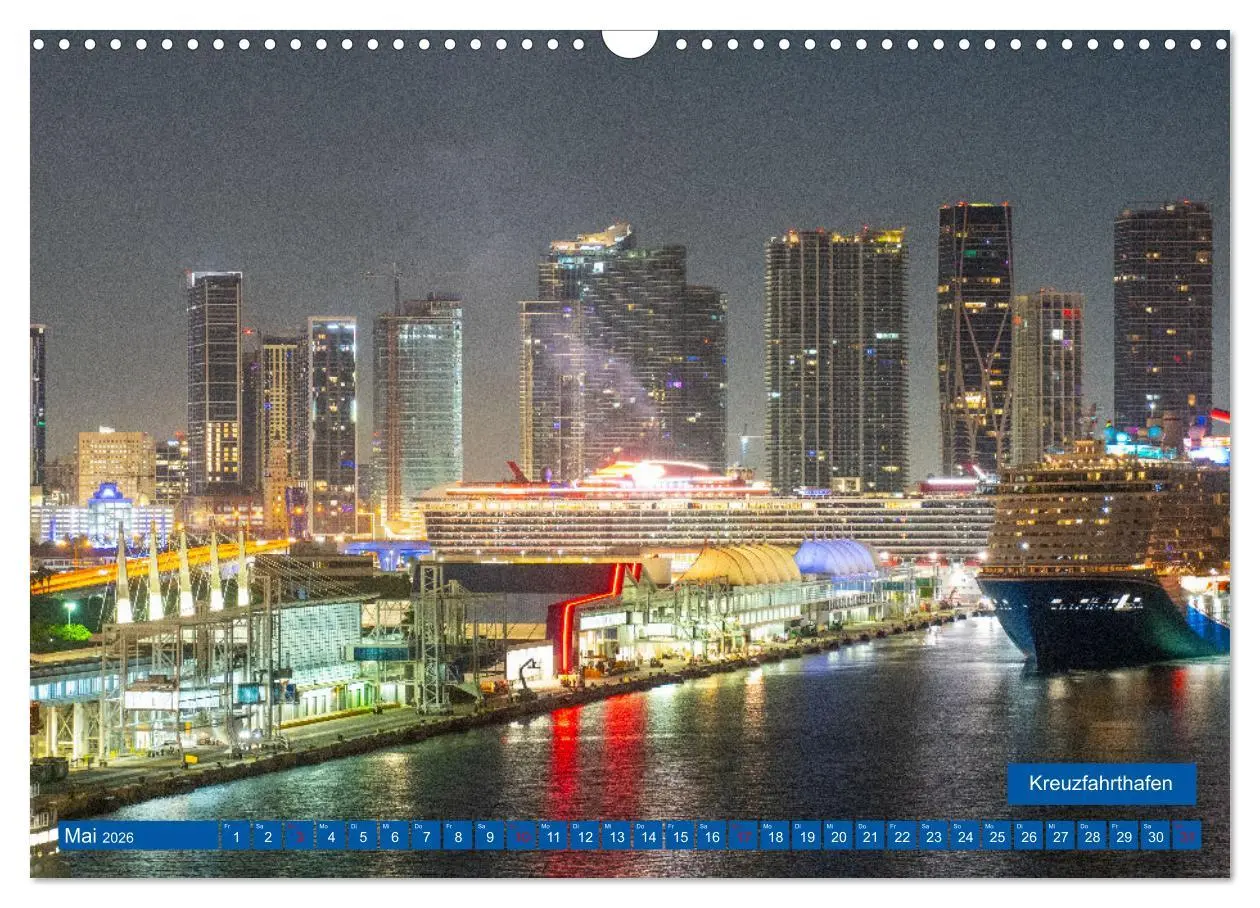 Bild: 9783457349748 | Kunterbuntes Miami (Wandkalender 2026 DIN A3 quer), CALVENDO...